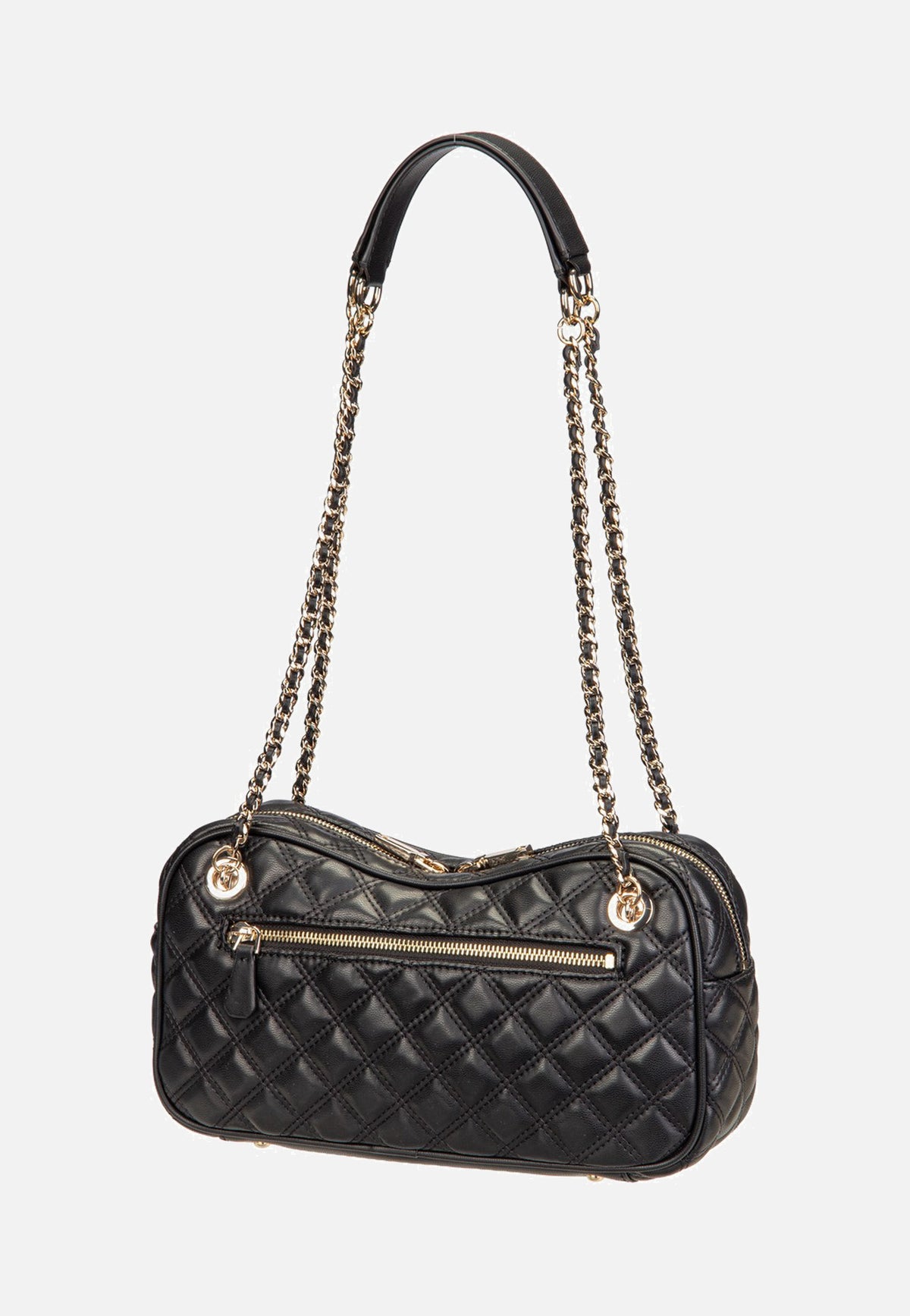 Guess Giully II Shoulder Satchel Black Satchel