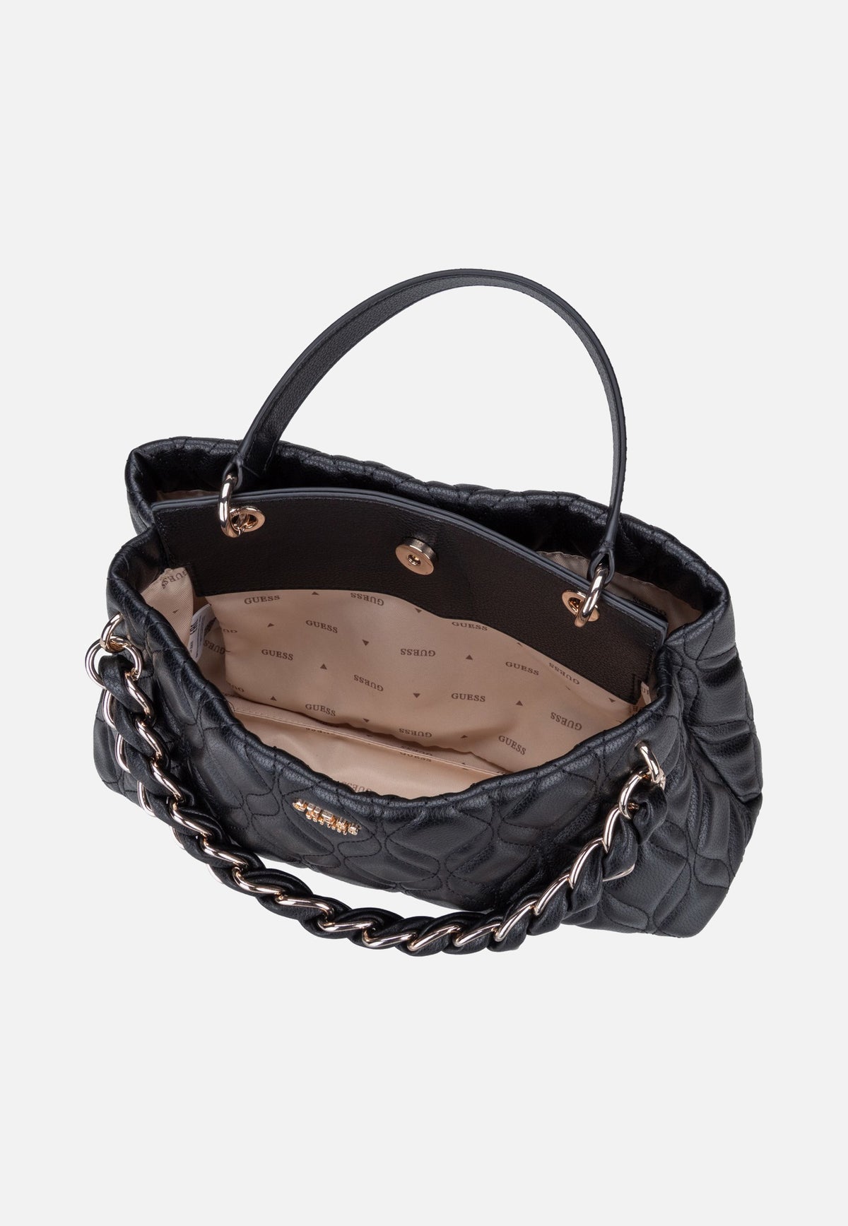 Guess Maxine 2 Comp 33050 Black Handle Bag