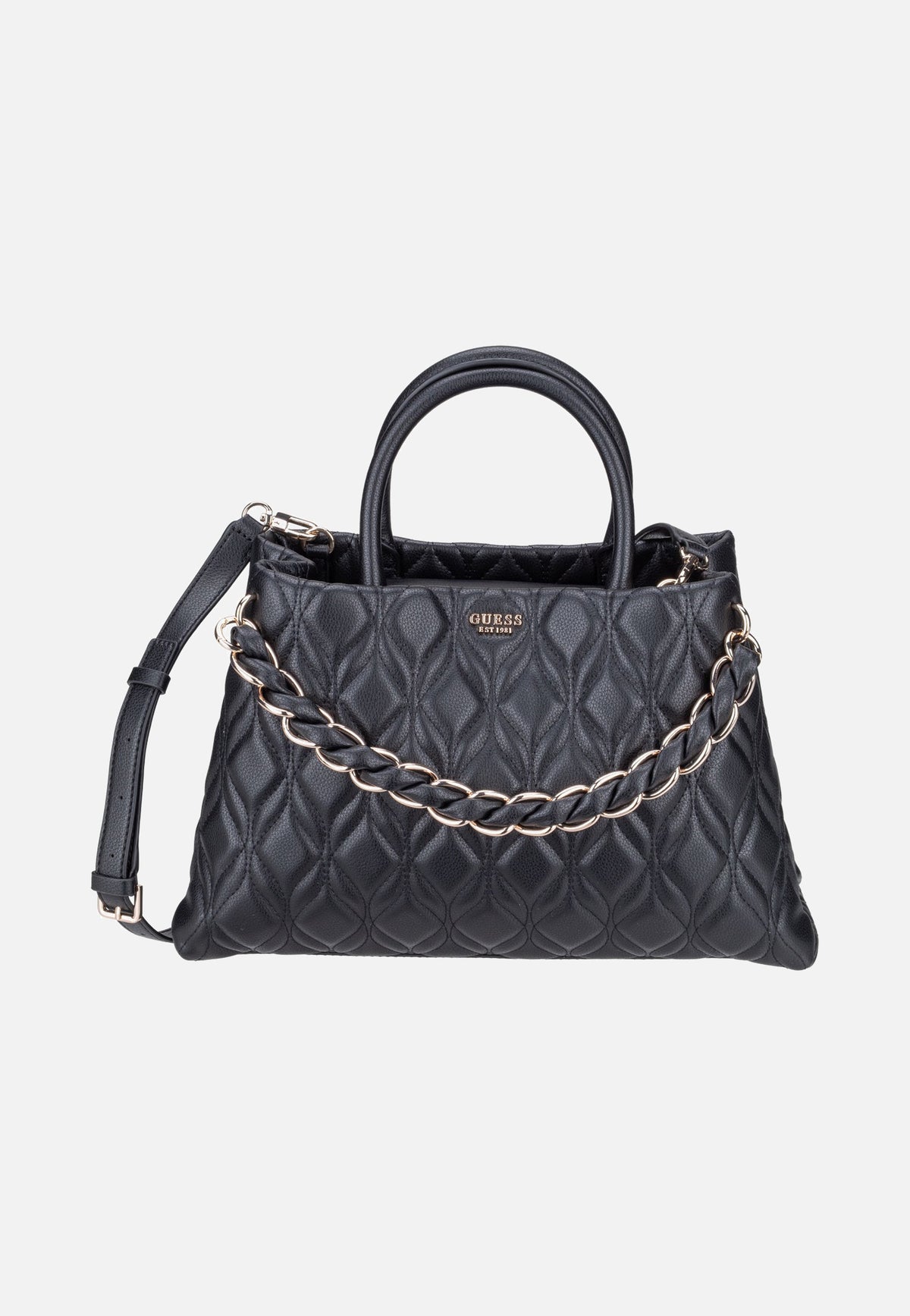 Guess Maxine Girlfriend 33060 Black Satchel