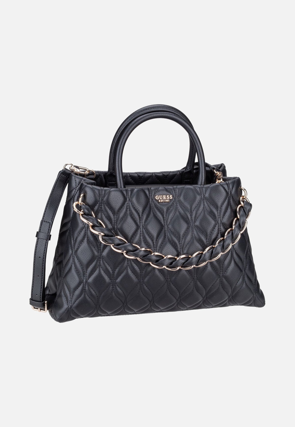 Guess Maxine Girlfriend 33060 Black Satchel