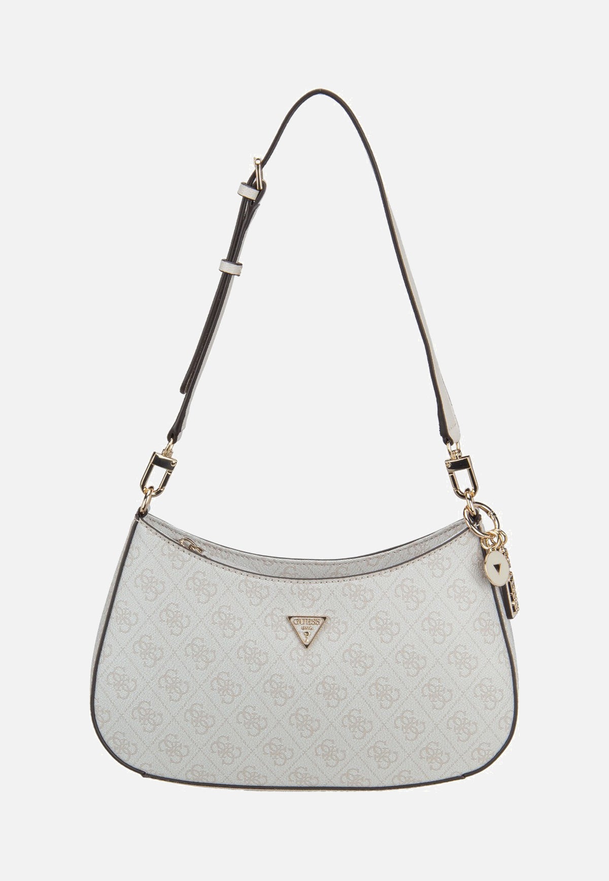 Guess Noelle II Top Zip SHB 72180 Bone Logo Abendtasche