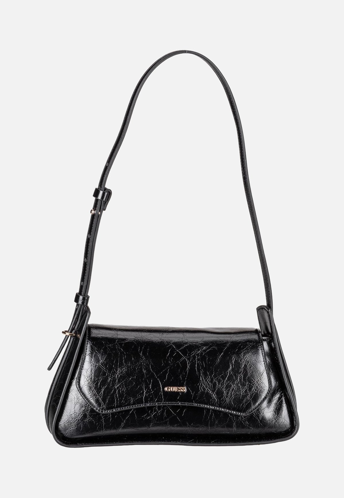 Guess Xena Flap 31190 Black Shoulder Bag