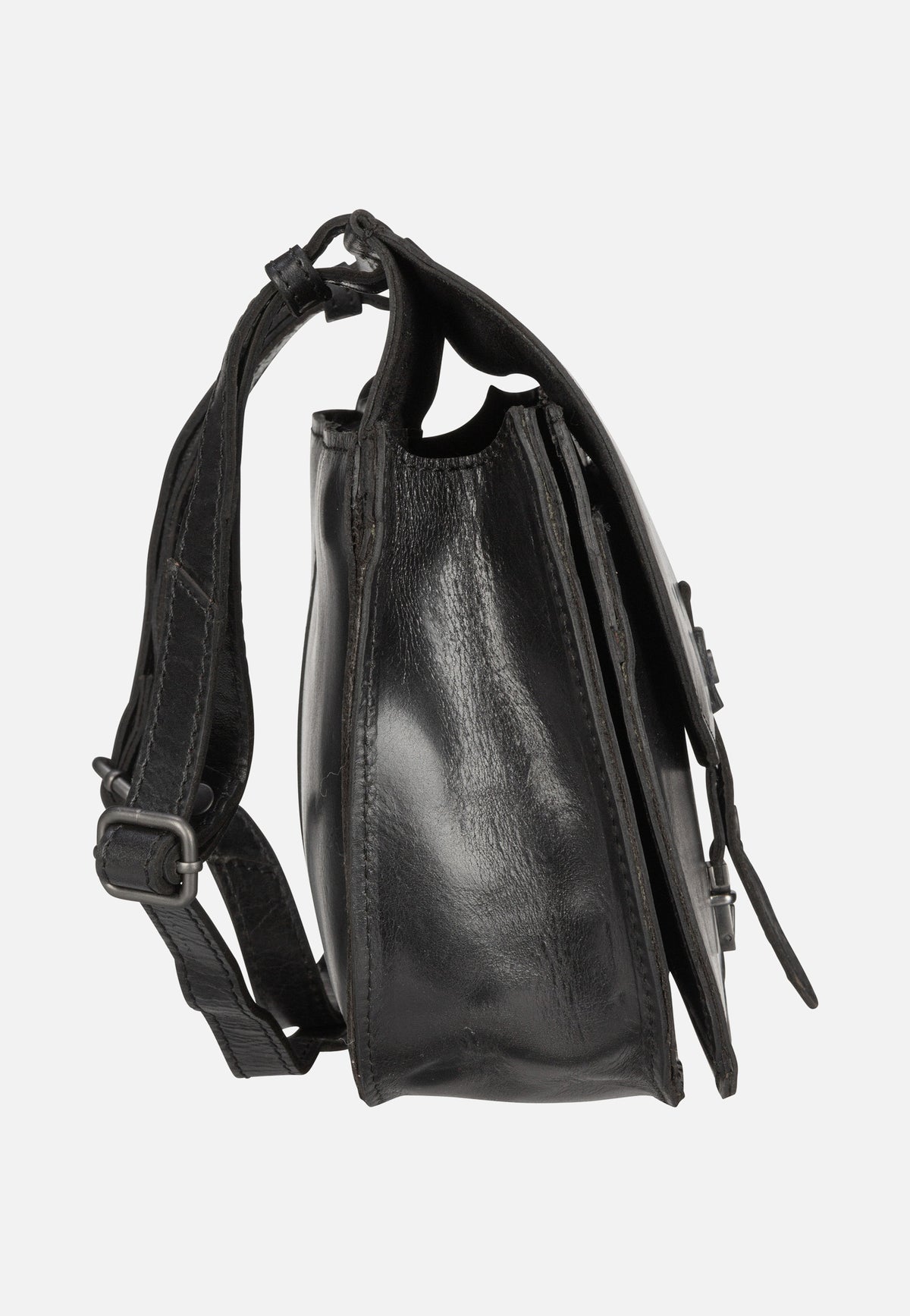 Harold's Aberdeen S Schwarz Saddle Bag