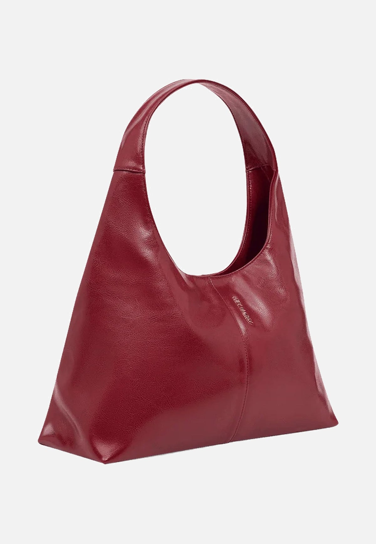Hey Marly Alltime Lover M Glossy Red Hobo Bag
