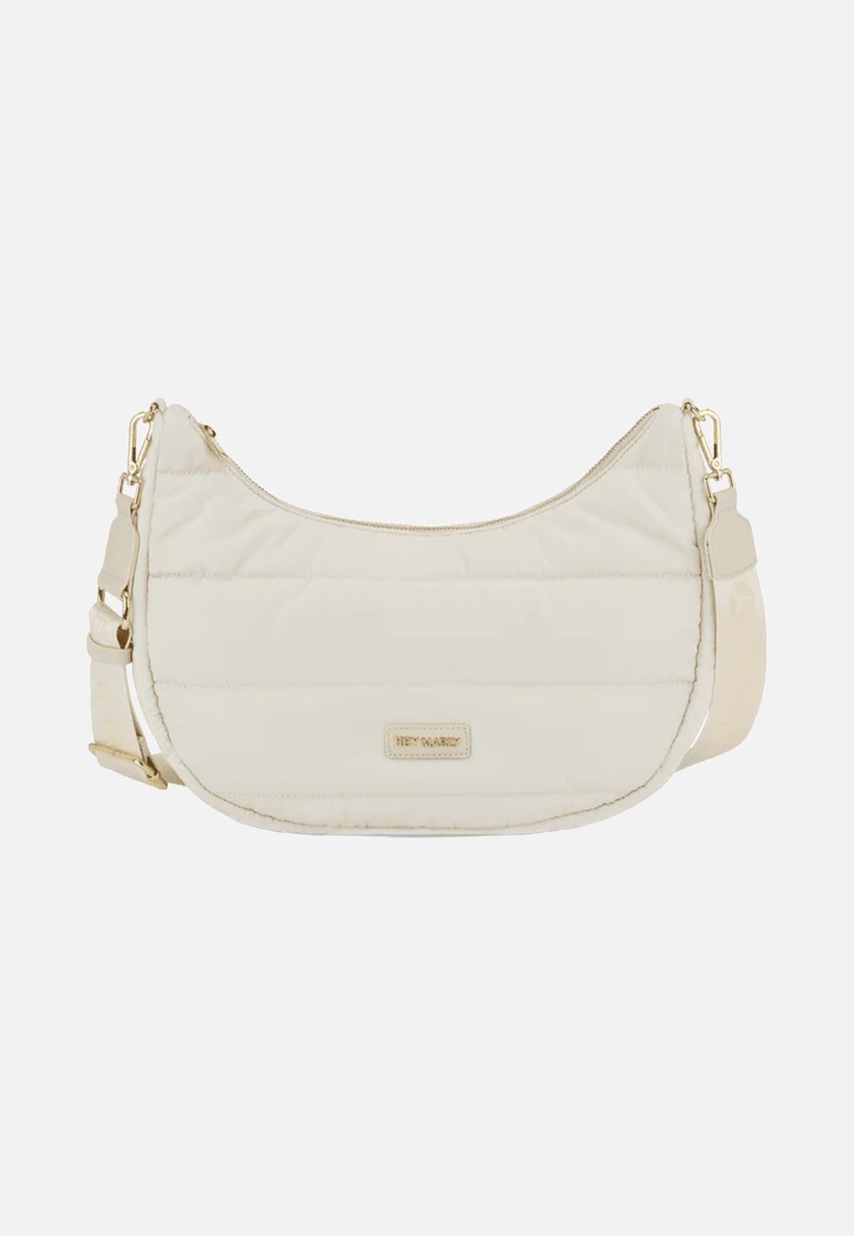 Hey Marly Lifetime Buddy M Crema Crossbody Bag