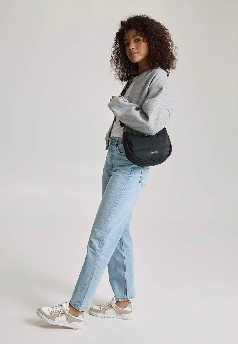 Hey Marly Lifetime Buddy S Black Crossbody Bag