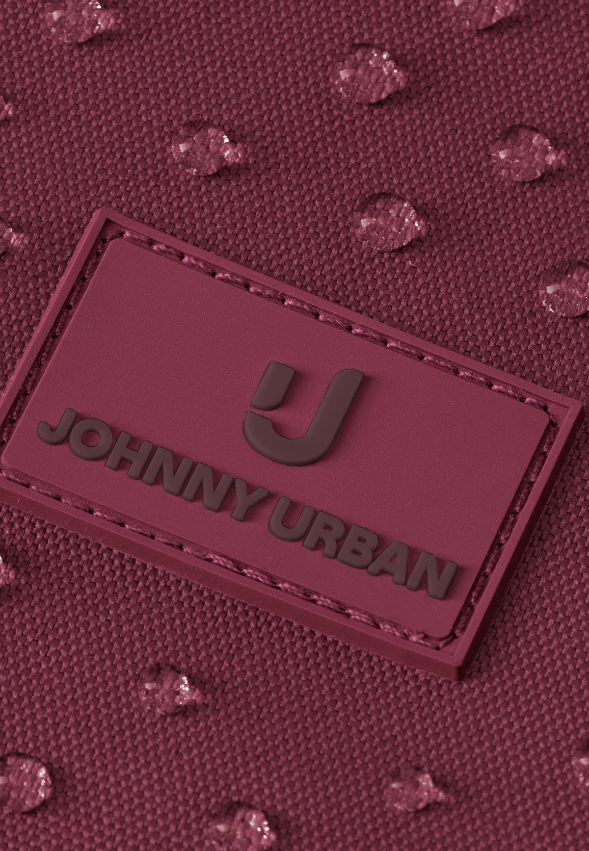 Johnny Urban Allen Large Burgundy Rolltop Rucksack
