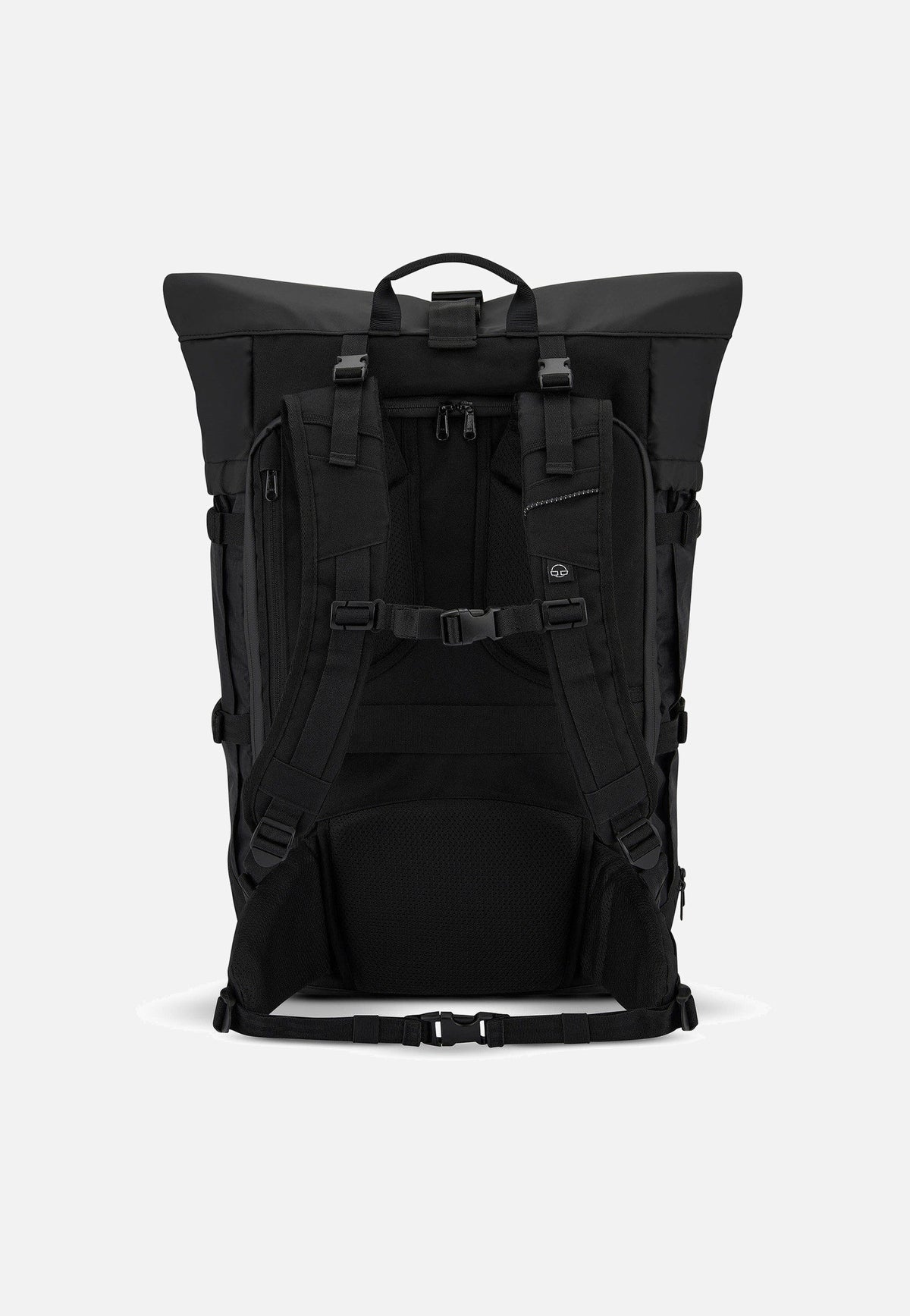 Johnny Urban Allen XL Travel Schwarz Rolltop Rucksack