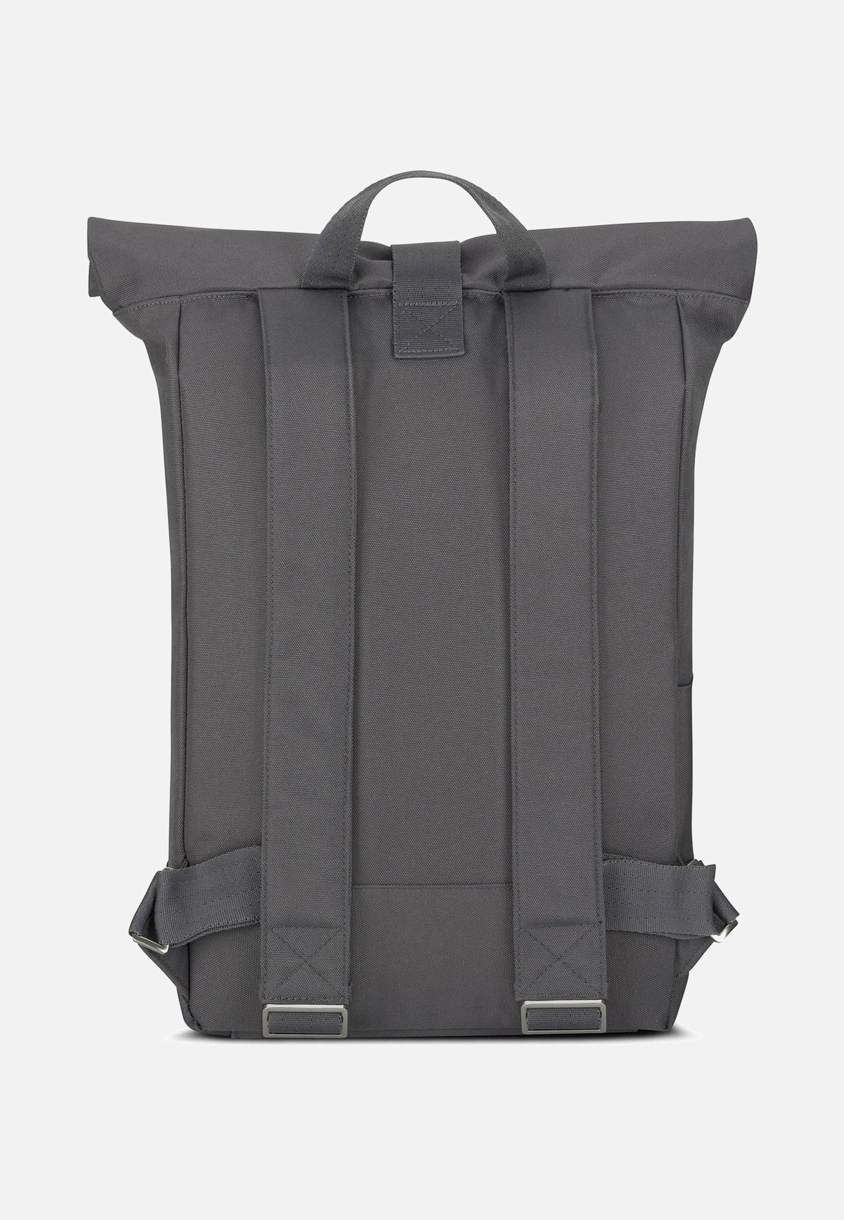 Johnny Urban Robin Medium Dunkelgrau Rolltop Rucksack