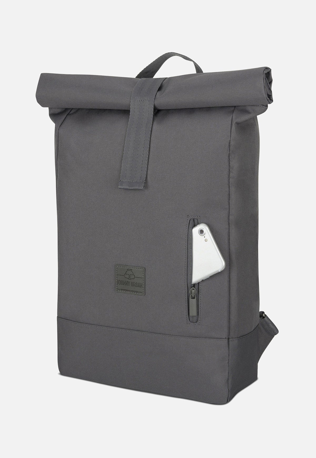 Johnny Urban Robin Medium Dunkelgrau Rolltop Rucksack
