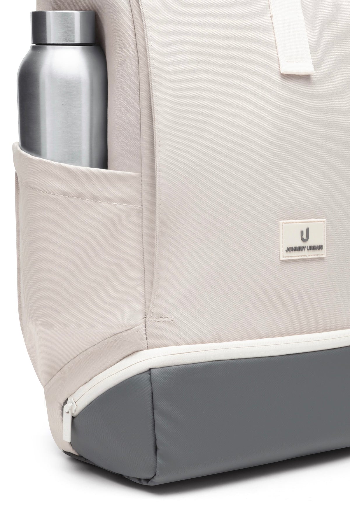 Johnny Urban Allen Large Sand-Grau Rolltop Rucksack