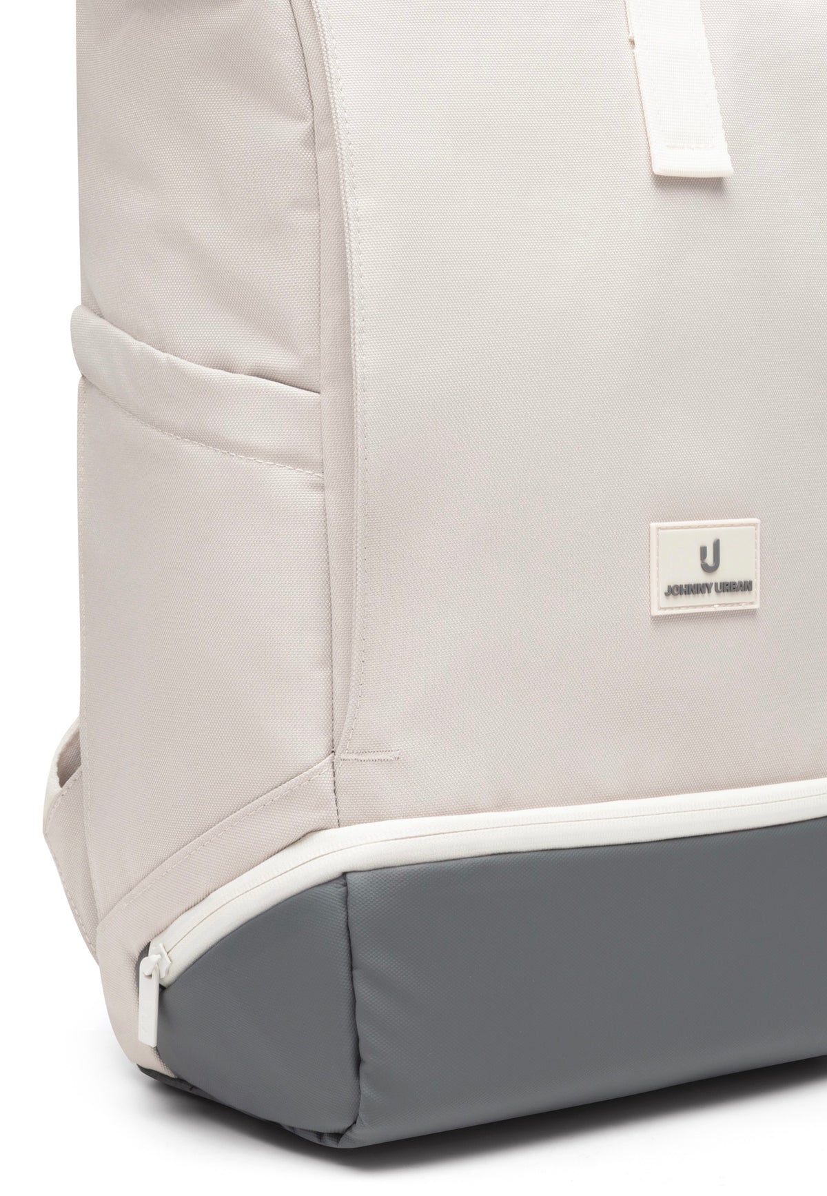 Johnny Urban Allen Medium Sand-Grau Rolltop Rucksack