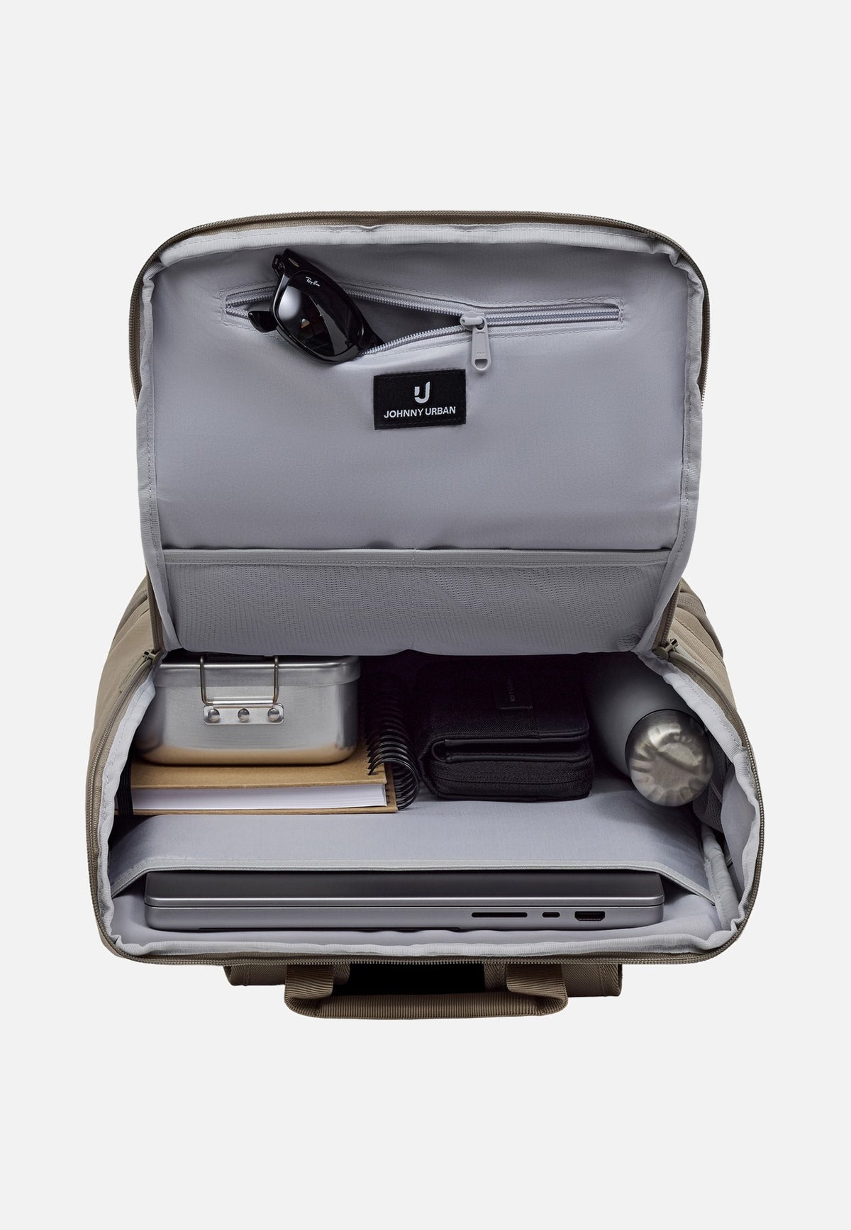 Johnny Urban Finn Large Desert Grey Rucksack