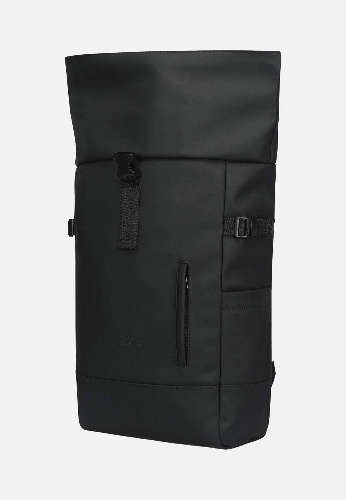Johnny Urban Harvey Large Black Rolltop Rucksack