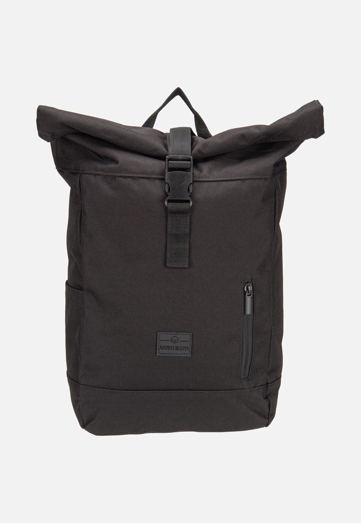 Johnny Urban Robin Small Black Rolltop Rucksack