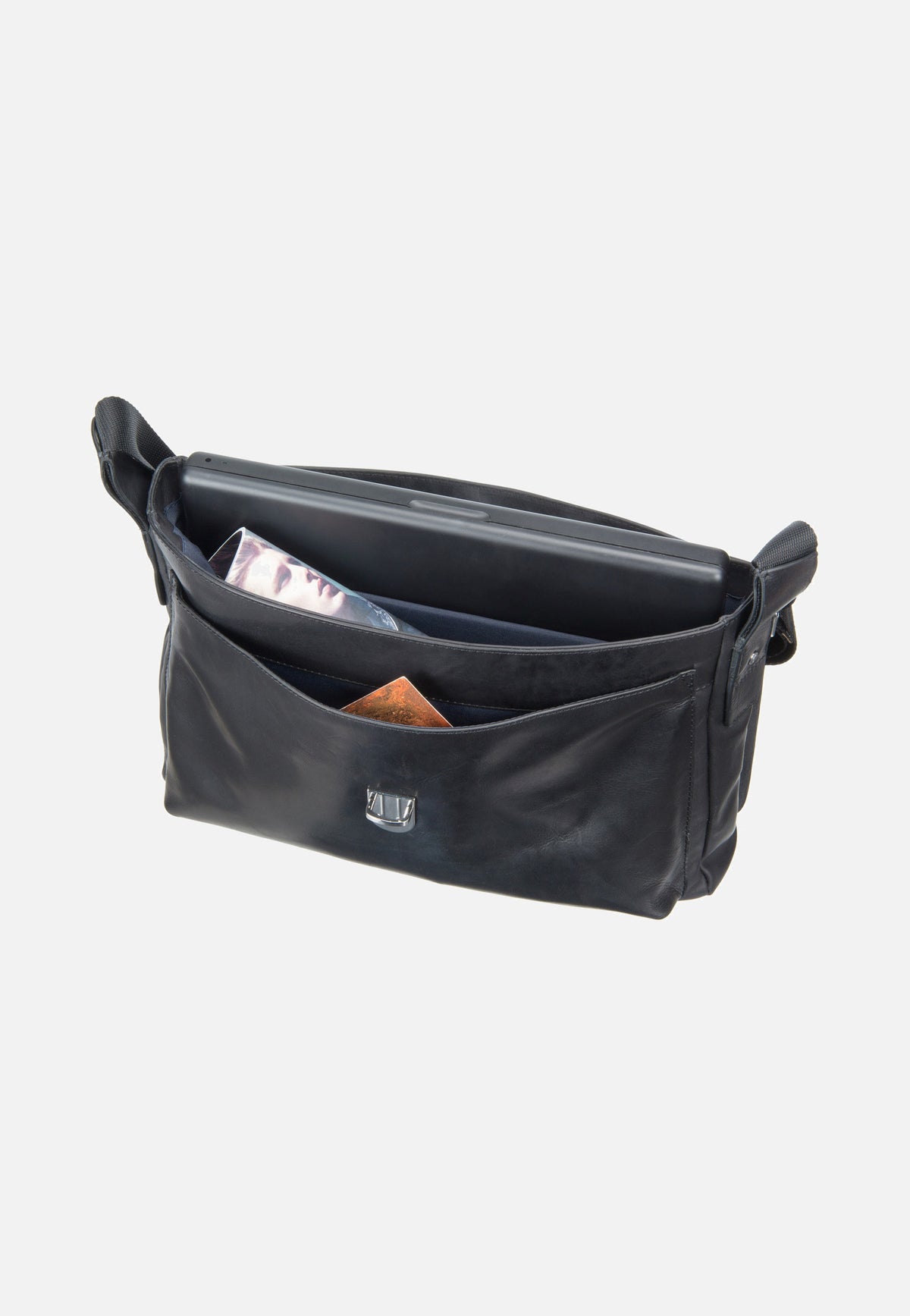 Joop Loreto Janis Messenger SHF Black Messenger Bag