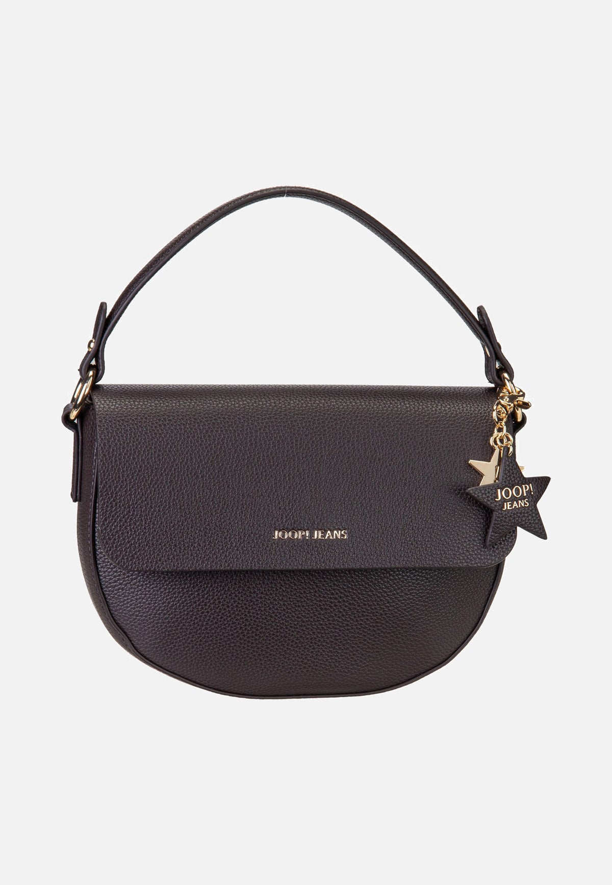 Joop Salve Kaley Mvf Darkbrown Saddle Bag