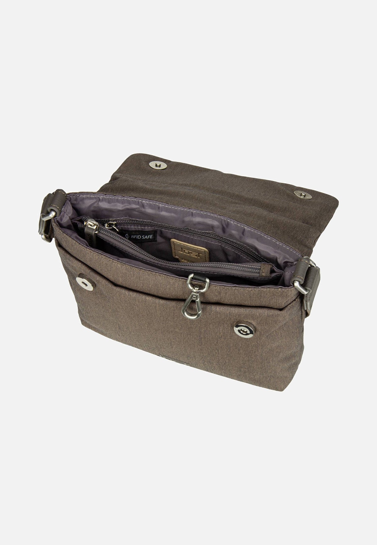 Jost Bergen 1602 Taupe Crossbody Bag
