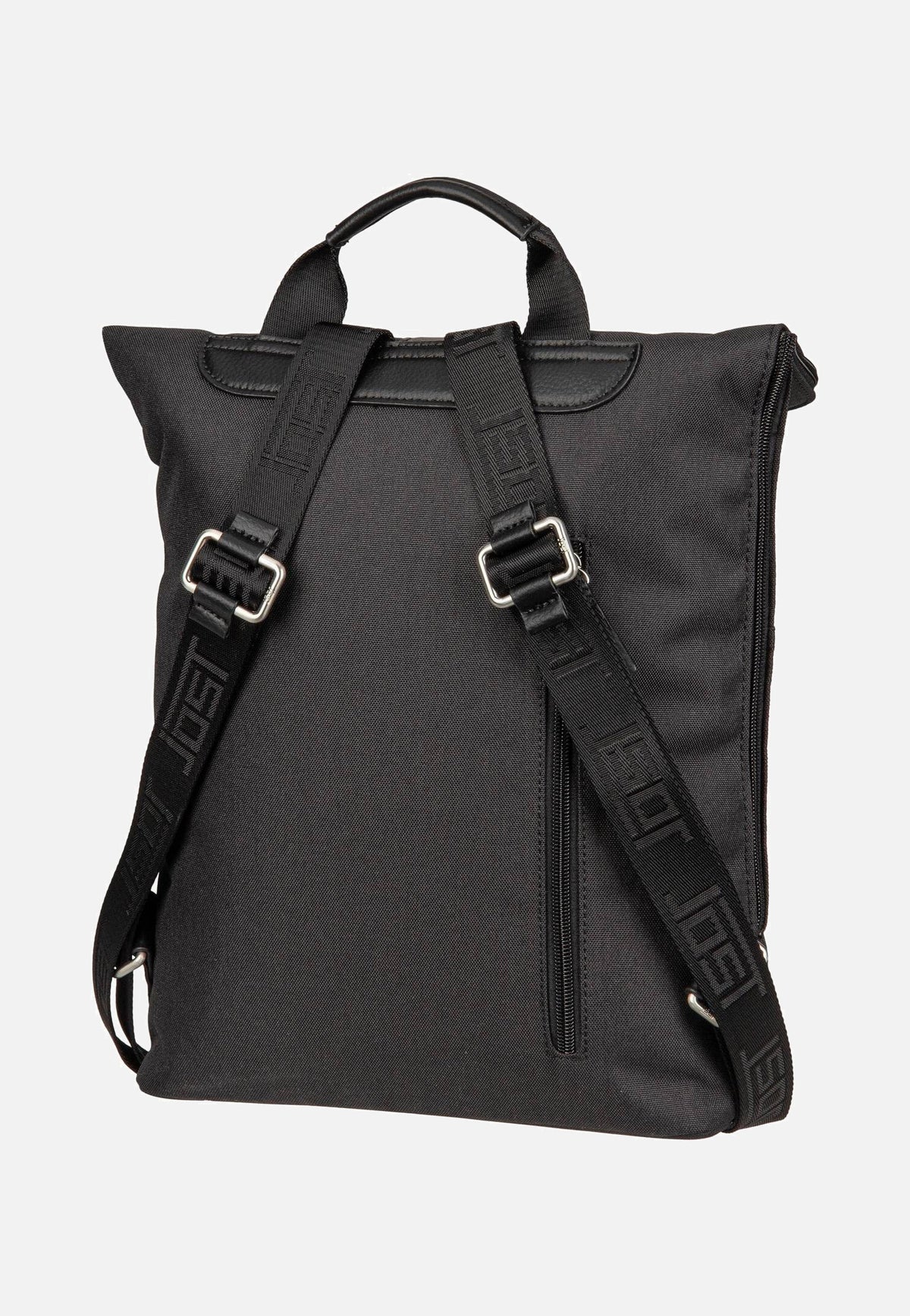 Jost Bergen 1606 Schwarz Rolltop Rucksack