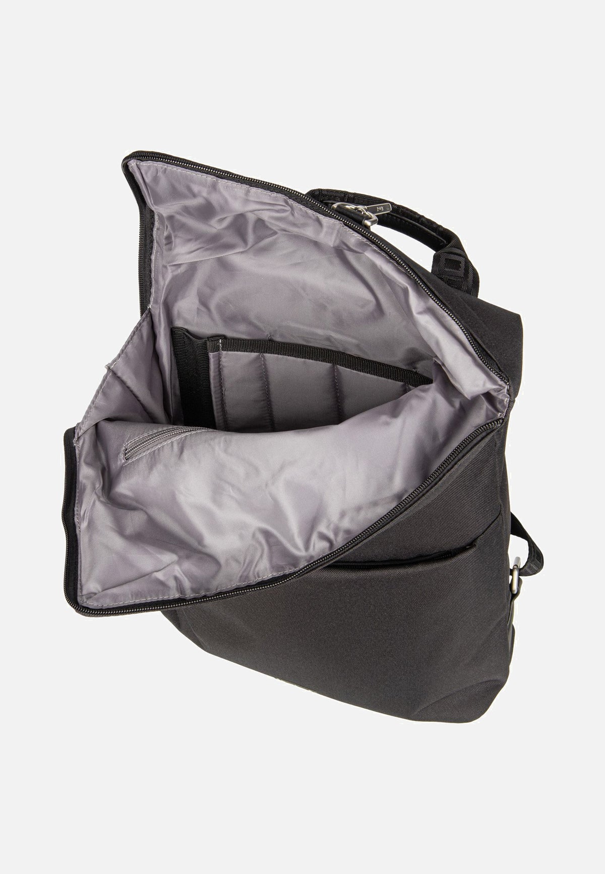 Jost Bergen 1606 Schwarz Rolltop Rucksack