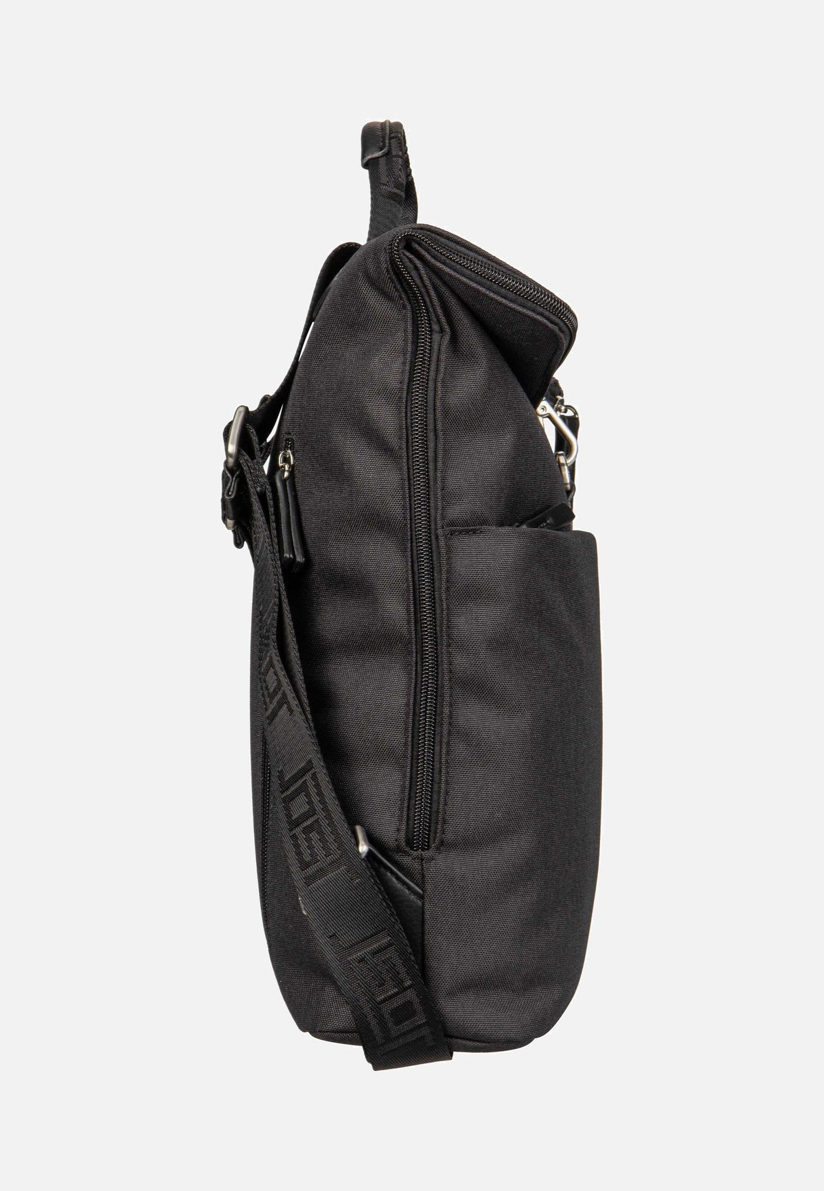 Jost Bergen 1606 Schwarz Rolltop Rucksack