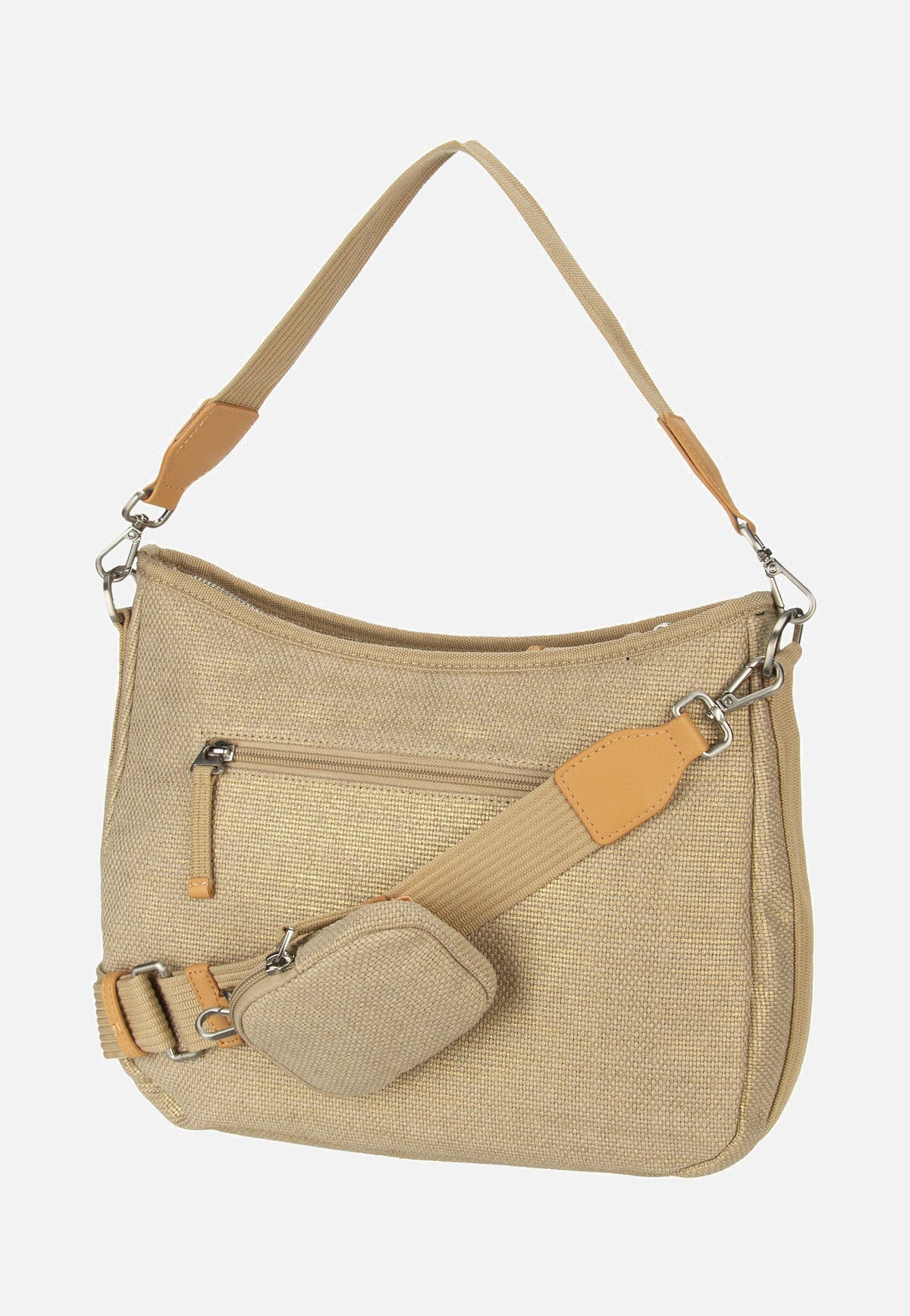 Jost Kerava 5107 Gold Hobo Bag