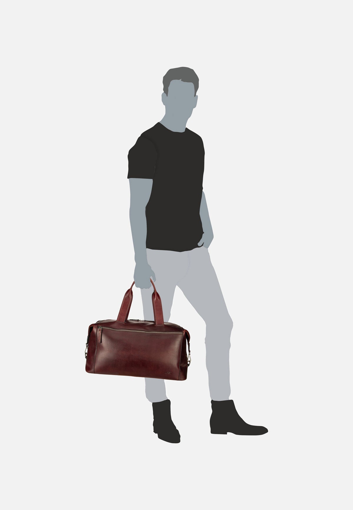 Jost Lund Travel 6748 Braun Weekender