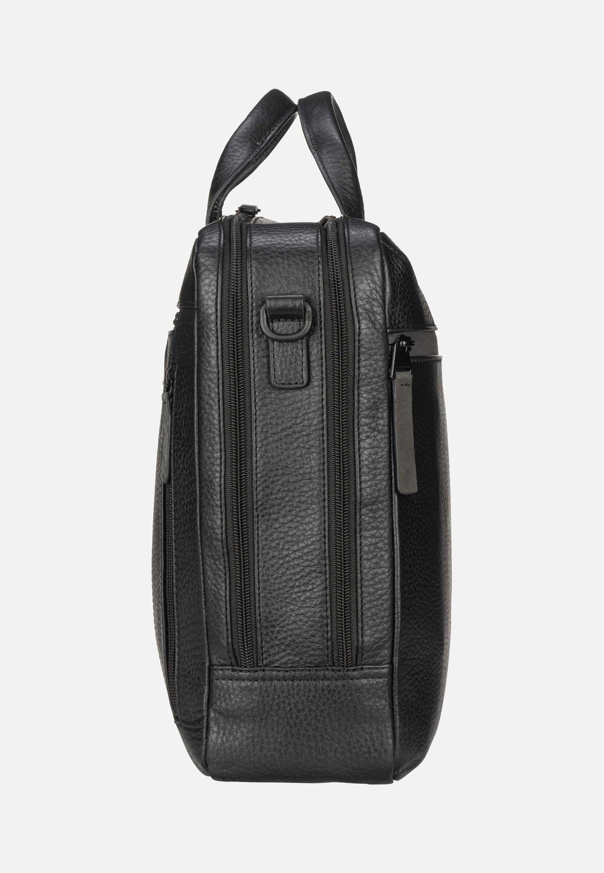 Jost Stockholm Business Bag L 2 Comp Black Aktentasche