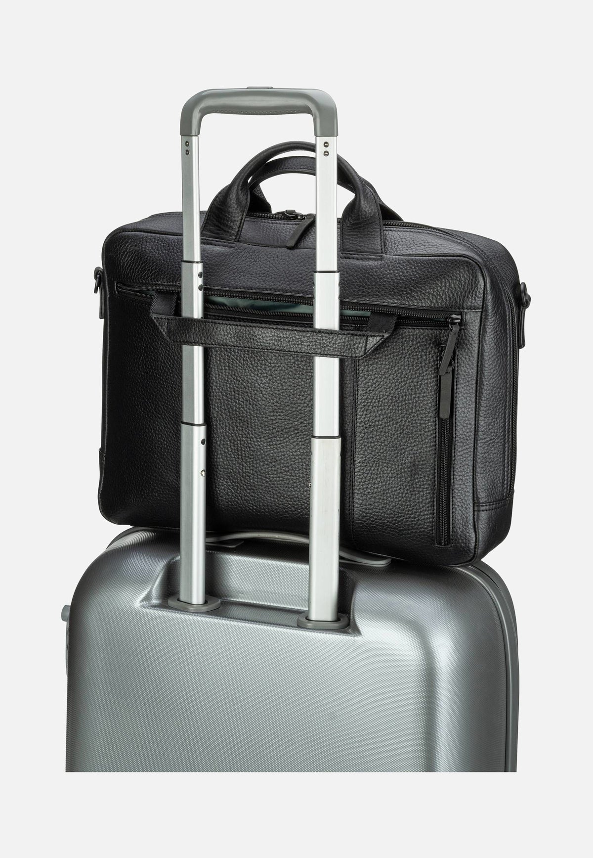 Jost Stockholm Business Bag M 1 Comp Black Aktentasche