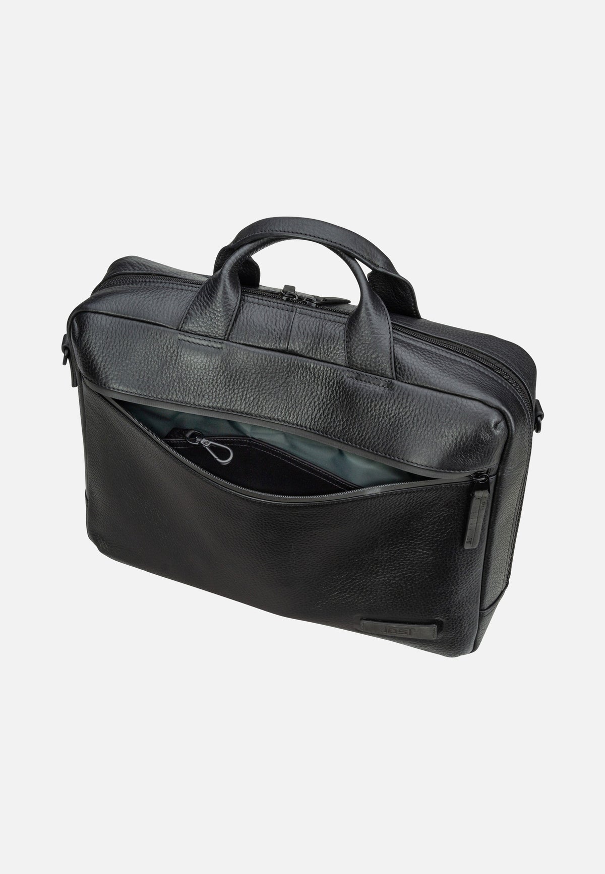 Jost Stockholm Business Bag M 1 Comp Black Aktentasche