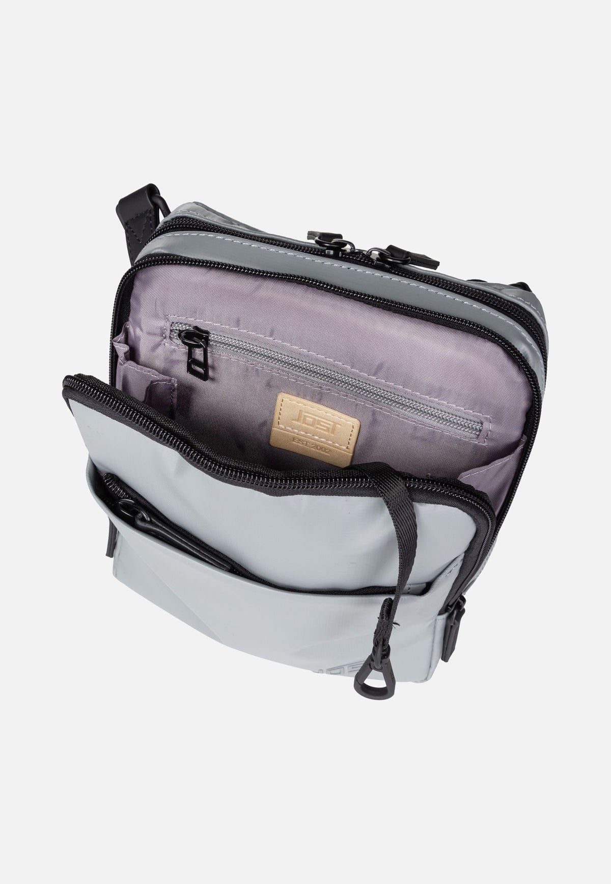 Jost Tolja 4227 Mid Grey Umhängetasche
