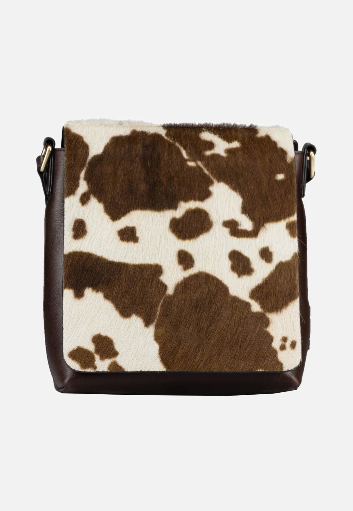Jost Furry Cow Shoulder Bag S 3124 Brown Schultertasche