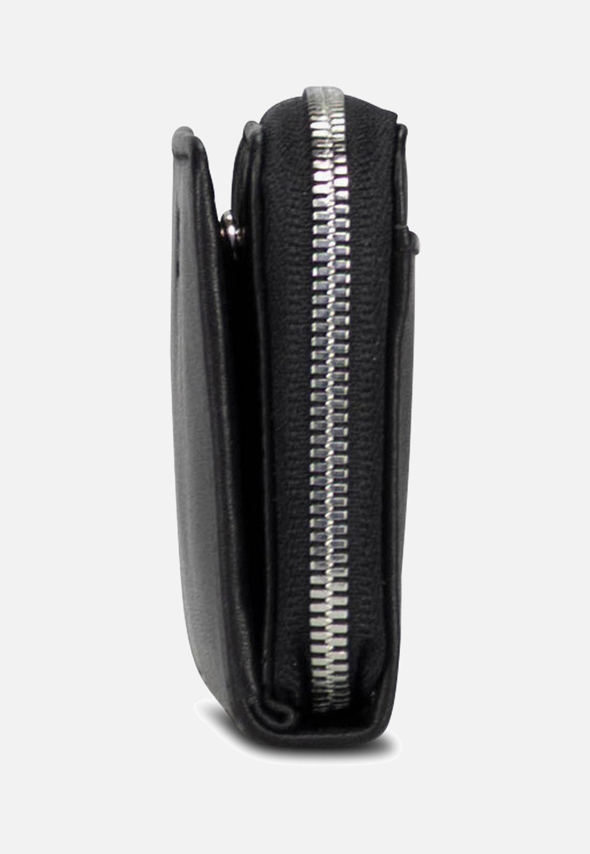 Jost Odense Zip 6335 Mini Black Portemonnaie