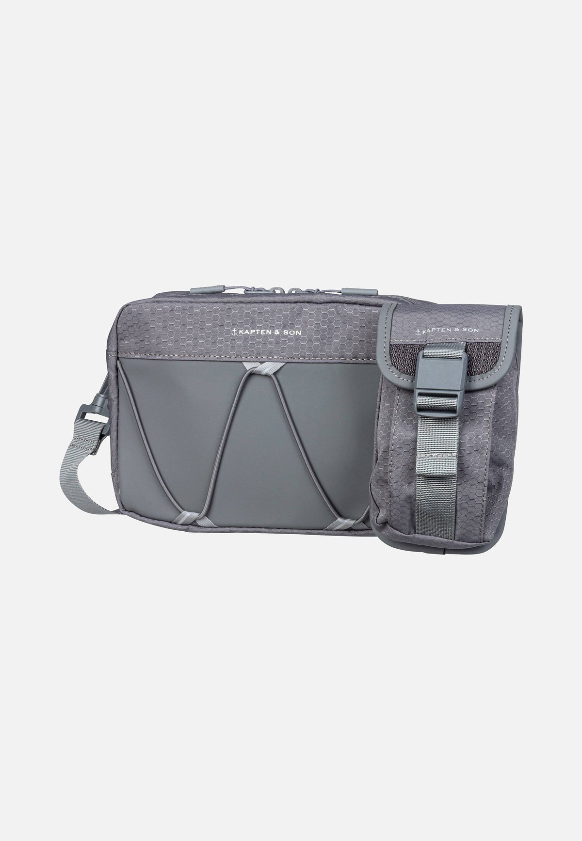 Kapten & Son Banff Chestbag Stone Grey Umhängetasche