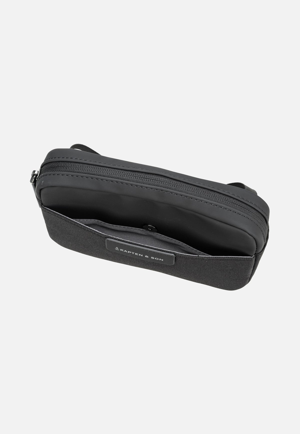 Kapten & Son Bergen CB All Black Bauchtasche