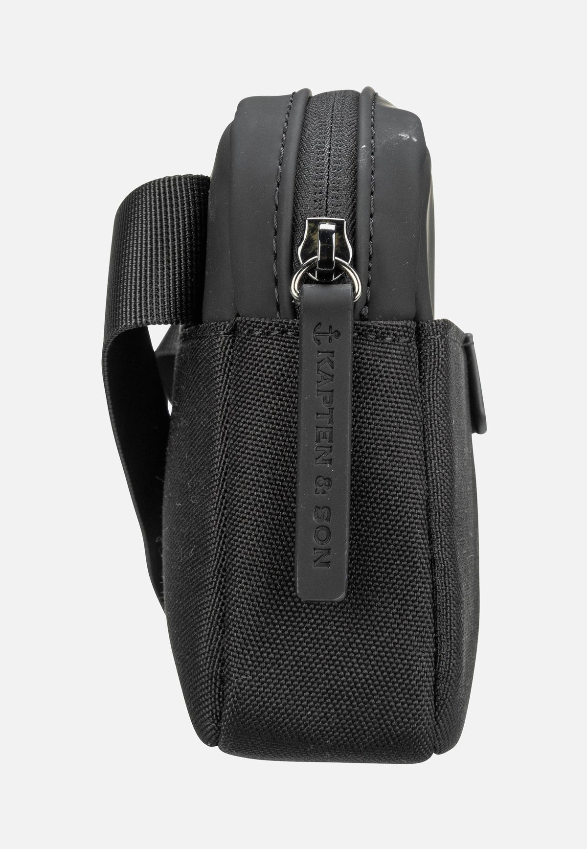Kapten & Son Bergen CB All Black Bauchtasche