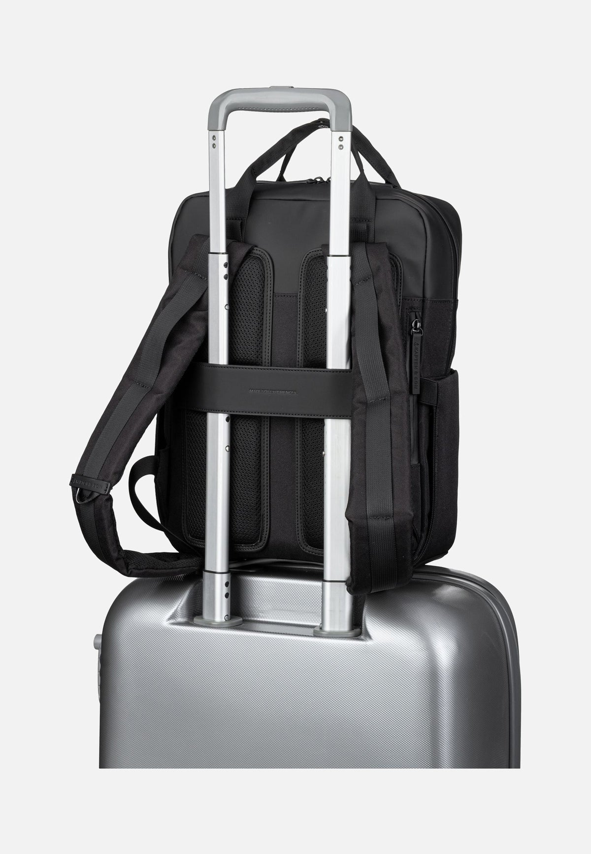 Kapten & Son Bergen Pro Diaper BP All Black Rucksack