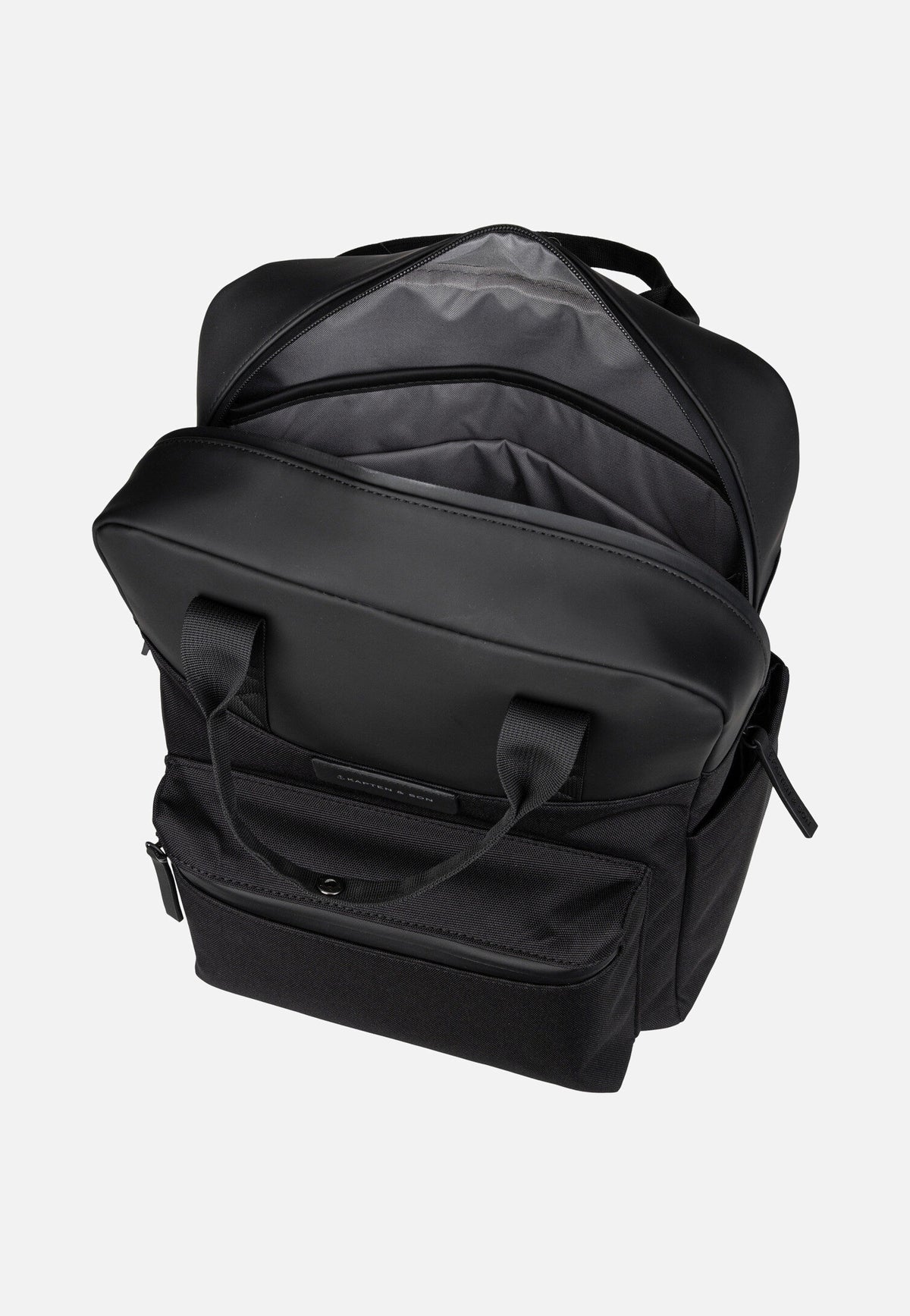 Kapten & Son Bergen Pro Diaper BP All Black Rucksack