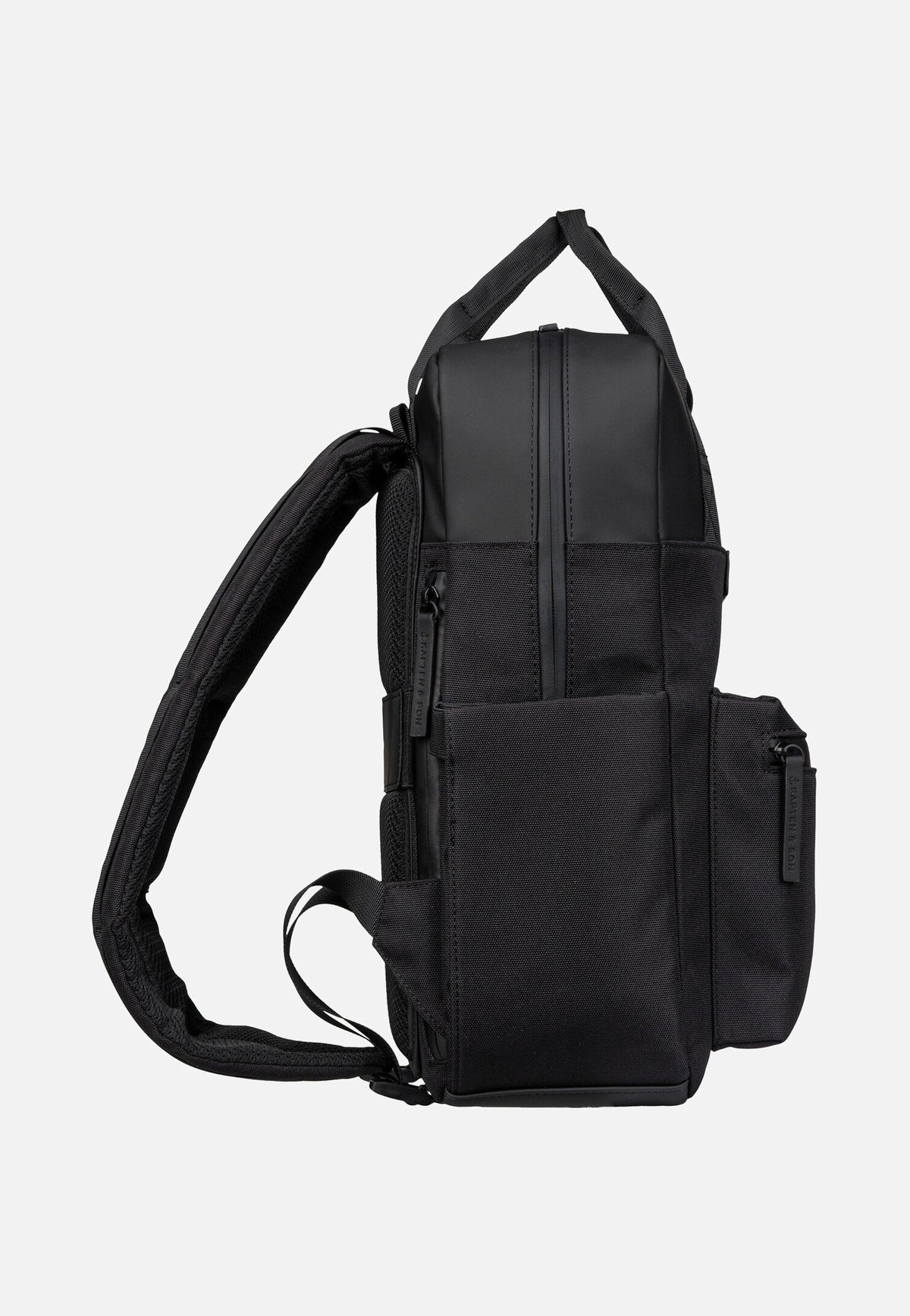 Kapten & Son Bergen Pro Diaper BP All Black Rucksack