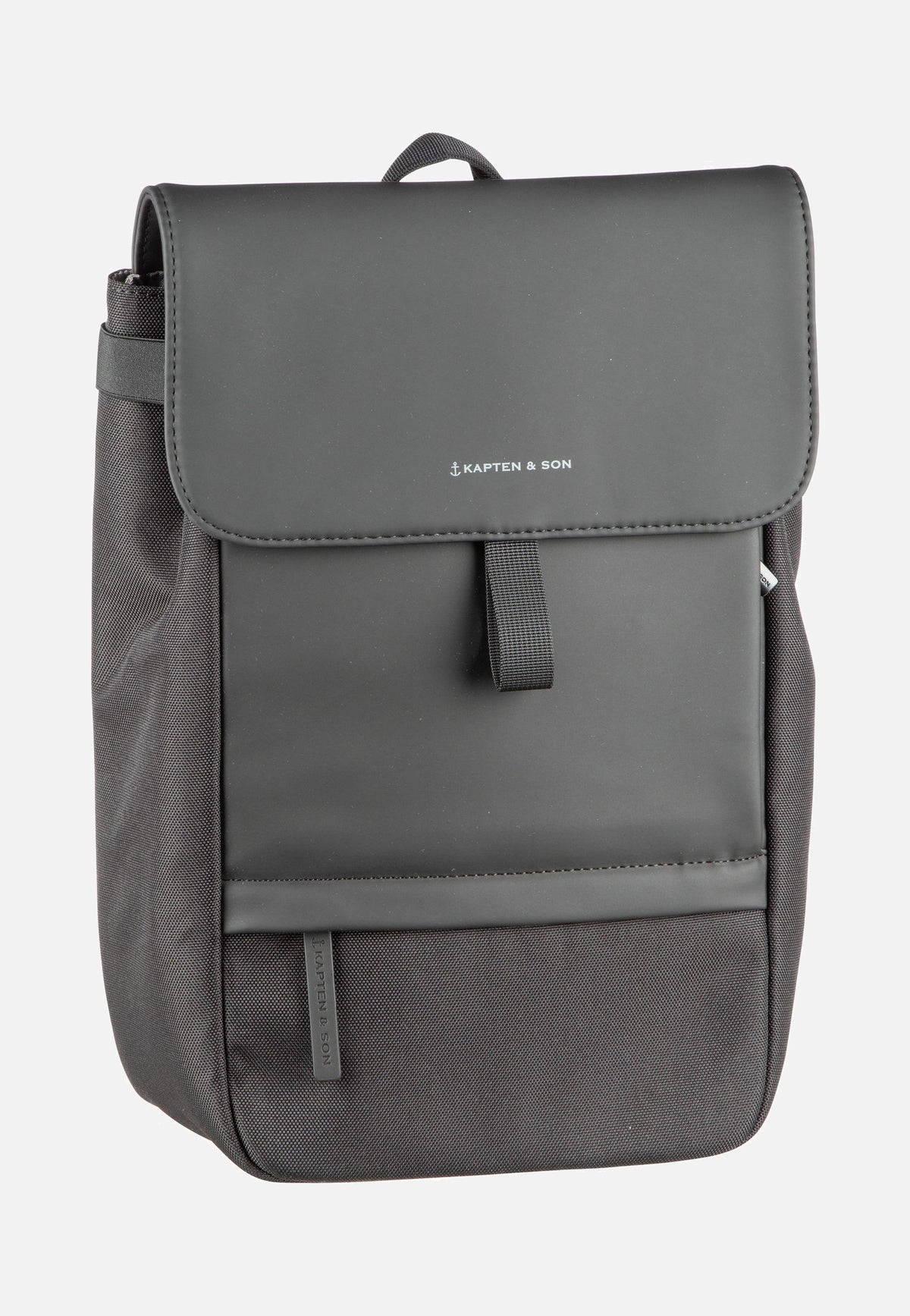 Kapten & Son Fyn Small All Black Rucksack