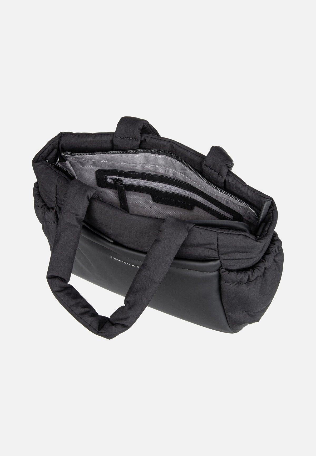 Kapten & Son Hellvi Cloud Small All Black Shopper