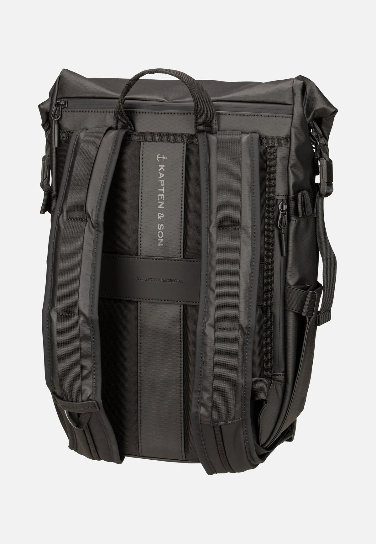 Kapten & Son Lisbon Small All Black Rucksack
