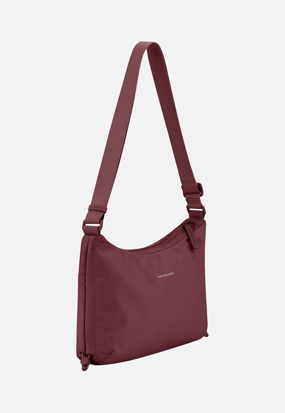 Kapten & Son Skara Small Burgundy Crossbody Bag