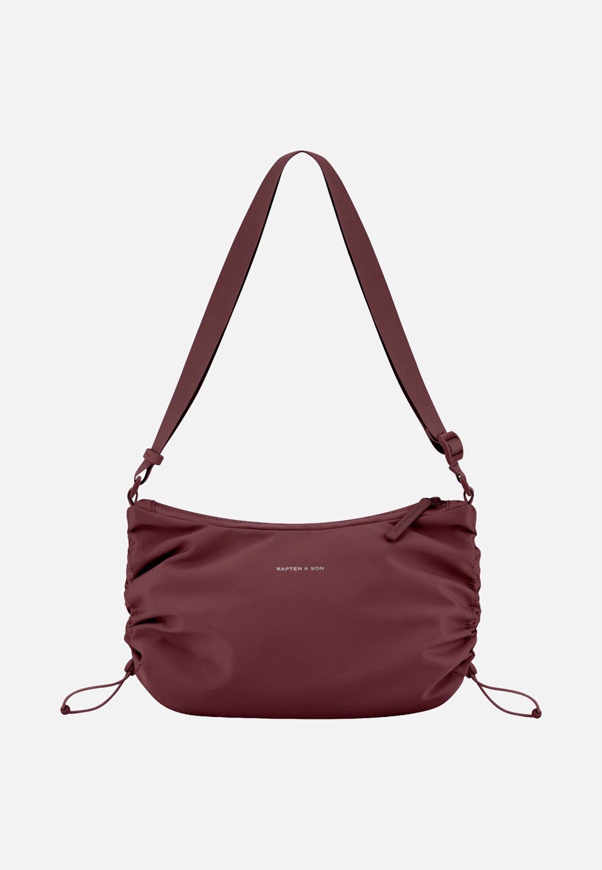 Kapten & Son Skara Small Burgundy Crossbody Bag