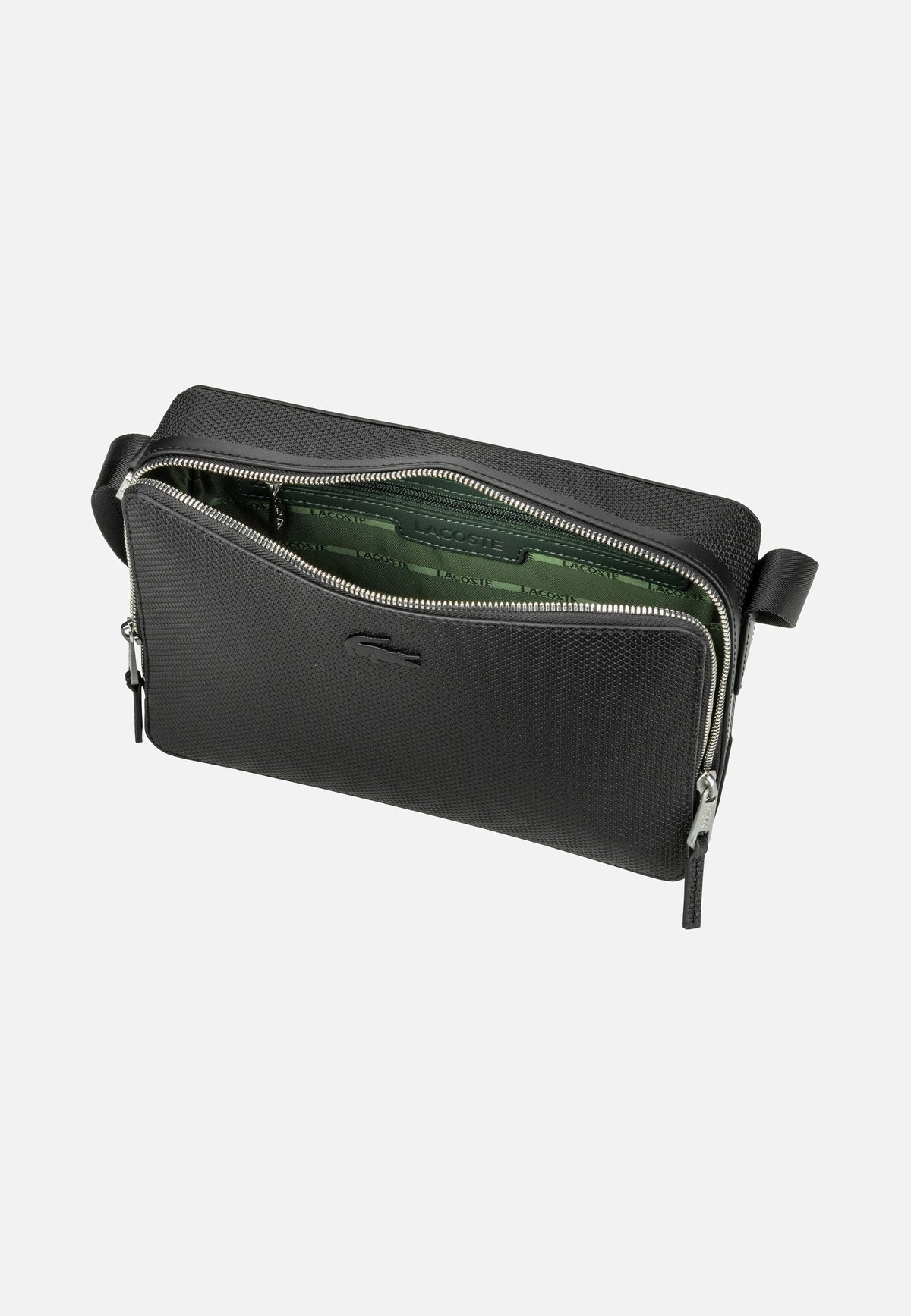 Lacoste Chantaco Reporter Bag 3270 Black Crossbody Bag