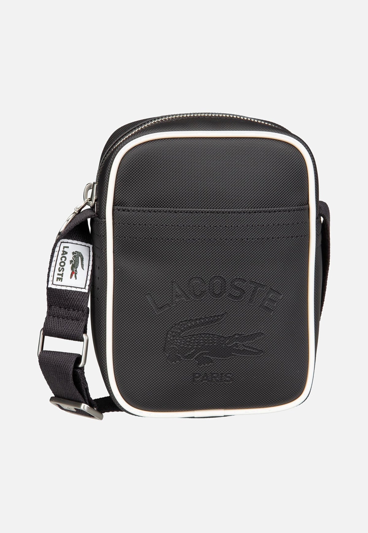 Lacoste Club 1930 NU4964UO Petit Piqué Abimes Farine Crossbody Bag