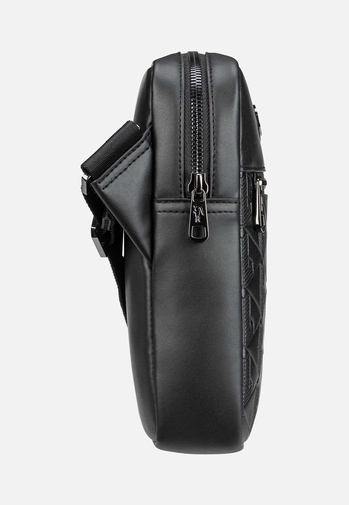 Lacoste Nomogramme Vertical 4486 Noir Crossbody Bag