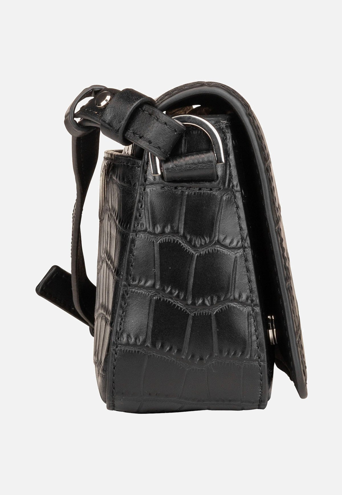 Liebeskind Berlin Chudy New Croco 2152398 Black Umhängetasche