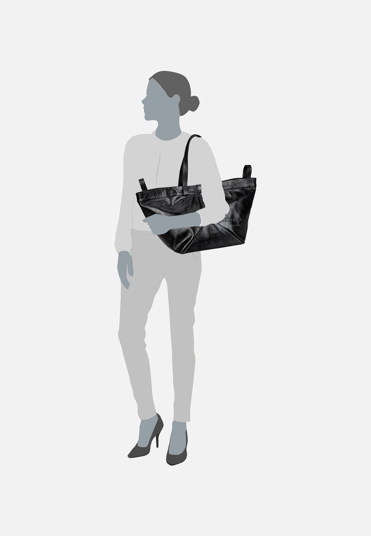Liebeskind Berlin Elvira 2158476 Black Shopper