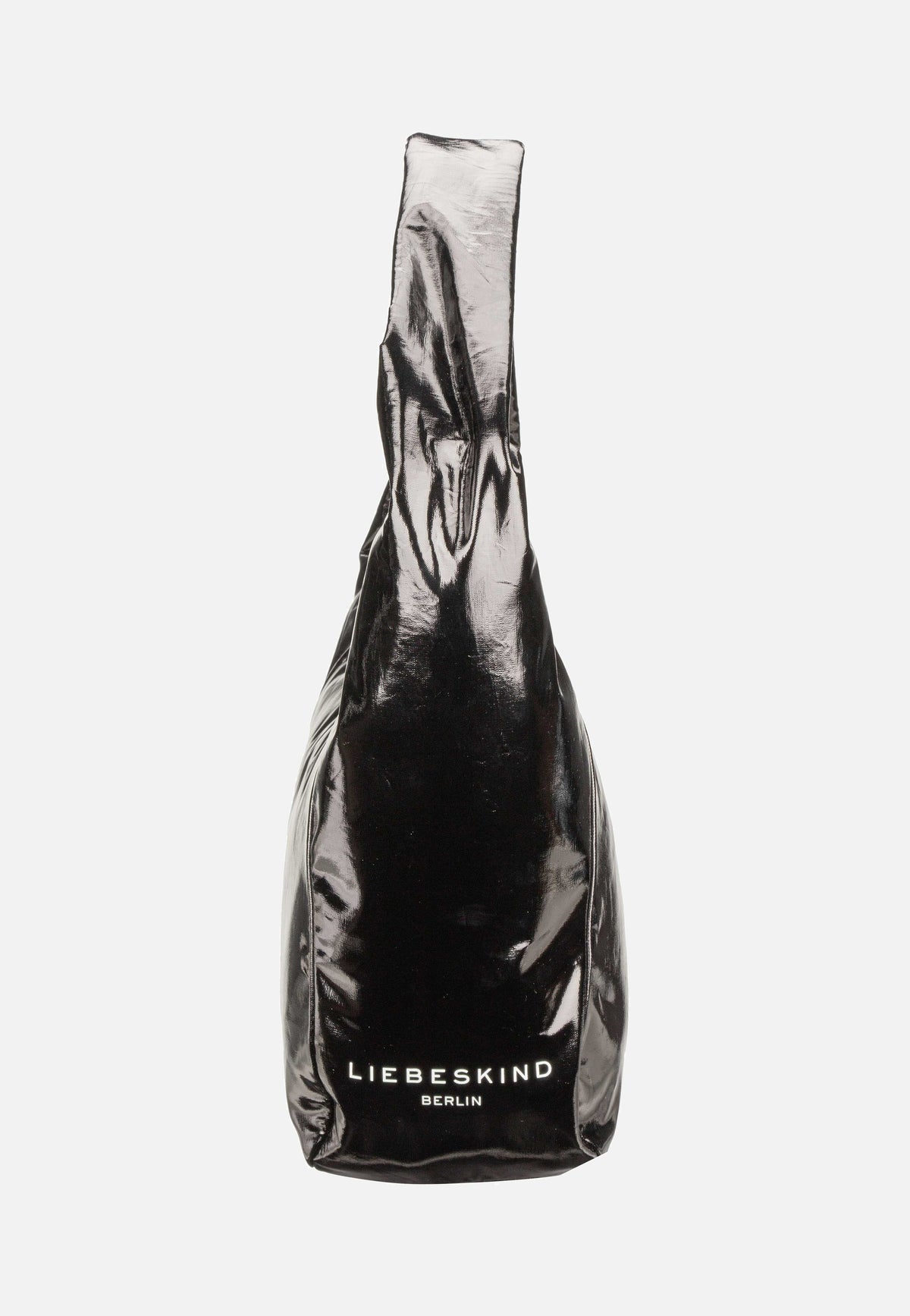 Liebeskind Berlin Ferrah M Rain Black Hobo Bag